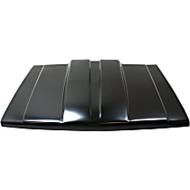 Cowl Hood, Steel, Primed, Reverse Cowl, 2 in. Raised