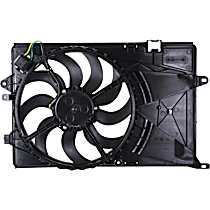 Radiator Fan - 4-Pin Connector, 4 Cyl., 1.4L Engine