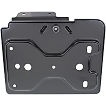 Battery Tray - Polished, Steel, Direct Fit, Sold individually