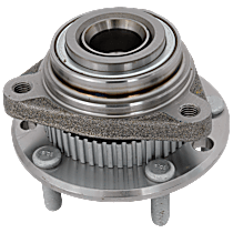 Front, Driver or Passenger Side Wheel Hub, With Bearing, 5 x 4.75 in. Bolt Pattern