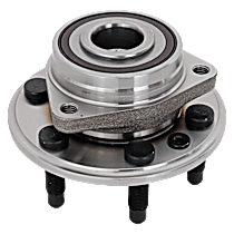 Front or Rear, Driver or Passenger Side Wheel Hub, With Bearing, 6 x 4.72 in. Bolt Pattern