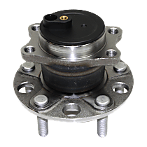 Rear, Driver or Passenger Side Wheel Hub, With Bearing, For Models With Anti-Lock Brake System, 5 x 4.5 in. Bolt Pattern