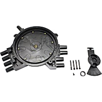 Distributor Cap - Black, Direct Fit, Sold individually