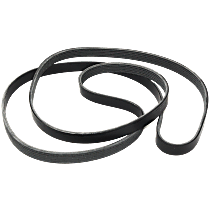 Serpentine Belt, without 120 Amp Alternator/124 Amp Alternator