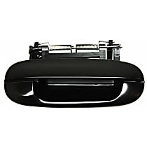 Front or Rear, Passenger Side Primed Exterior Door Handle, Without Key Hole