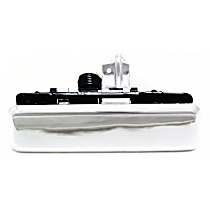 Front, Passenger Side Chrome Exterior Door Handle, Without Key Hole, Extended Cargo Van