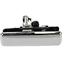 Front, Driver Side Chrome Exterior Door Handle, Without Key Hole, Extended Cargo Van