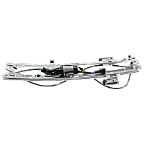 Front, Passenger Side Power Window Regulator, With Motor