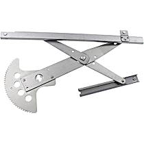 Front, Driver Side Power Window Regulator, Without Motor