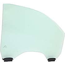 Front, Passenger Side Door Glass, Green Tint, Laminated, Replaces NAGS No. DD12375 GTYN