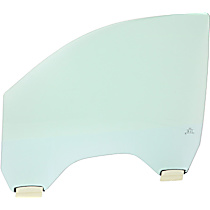 Front, Driver Side Door Glass, Green Tint, Laminated, Replaces NAGS No. DD12376 GTYN