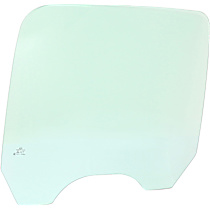 Rear, Passenger Side Door Glass, No Tint, Replaces NAGS No. DD09734 GTNN