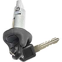Ignition Lock Cylinder, with Keys, Steering Column Mounting Location