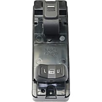 Front, Passenger Side Window Switch Black