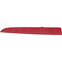 Rear, Driver Side Bumper Reflector