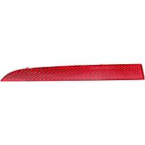 Rear, Driver Side Bumper Reflector, CAPA Certified