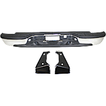 Step Bumper, Chrome Face Bar and Pads With mounting bracket(s)