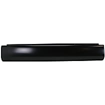 Rear Roll Pan, Steel, Fleetside/Styleside, without License Plate Provision