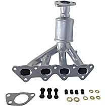 Front Catalytic Converter, Federal EPA Standard, 46-State Legal (Cannot ship to or be used in vehicles originally purchased in CA, CO, NY or ME), With Integrated Exhaust Manifold, 2.4L Engine