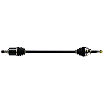 Front, Passenger Side Axle Assembly, Standard Transaxle