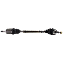 Front, Passenger Side Axle Assembly, Base Model
