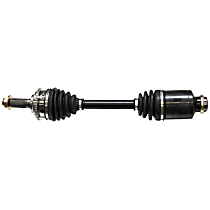 Front, Passenger Side Axle Assembly, New