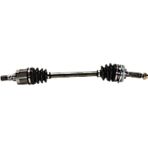Front, Driver Side Axle Assembly, Manual Transmission