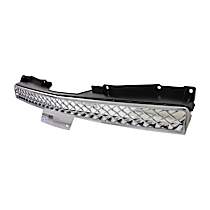 Grille, Chrome, For Models With Off Road Package