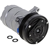 A/C Compressor, With Clutch, 6-Groove Pulley, 3.4L/5.7L Engine