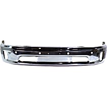 Front, Lower Bumper, Chrome, 2-Piece Type, Without Mounting Brackets