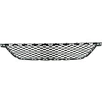 Front Bumper Grille, For Models Without Active Grille Shutter, Textured Black, CAPA Certified