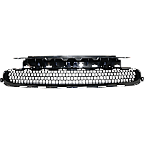 Front Bumper Grille, Black