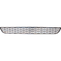 Front Bumper Grille, Textured Black, CAPA CERTIFIED