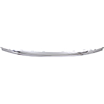 Front, Center Bumper Trim, Chrome
