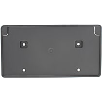 Front License Plate Bracket, For Models With Two Piece Bumper Type, With Type 2 Bumper and Ram Logo On Grille