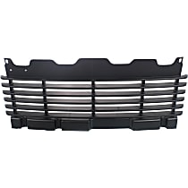 Front, Inner Bumper Grille, Textured Black CAPA CERTIFIED