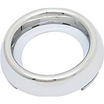 Front, Driver or Passenger Side Fog Light Trim, Chrome