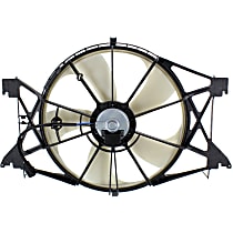 Radiator Fan -  Fan Blade, Motor and Shroud