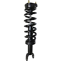 Front, Driver or Passenger Side Fully Loaded Strut, 4WD, For Models with Front Coil Spring