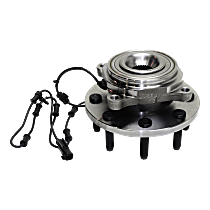 Wheel Hub, With Bearing, 8 x 6.5 in. Bolt Pattern, Four Wheel Drive
