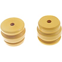 Front, Driver and Passenger Side, Lower Bump Stop - Direct Fit, Set of 2