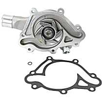 Water Pump, With Press-On Pulley, New, 8 Cyl 5.9L