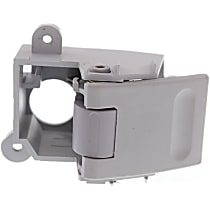 Front, Passenger Side Gray Interior Door Handle, Without Door Lock Hole
