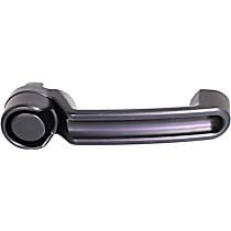 Front, Driver Or Passenger Side Exterior Door Handle, Primed, Without Key Hole