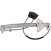 Front, Passenger Side Power Window Regulator, Without Motor