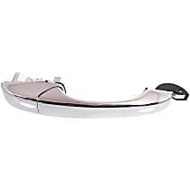 Rear - Side Sliding Door Exterior Door Handle, Chrome, Without Key Hole