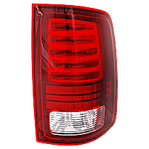 Passenger Side LED Tail Light, With bulb(s), Premium Type, OE Replacement, CAPA Certified