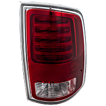 Passenger Side LED Tail Light, With bulb(s), Premium Type, OE Replacement