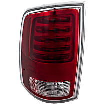 Driver Side LED Tail Light, With bulb(s), Premium Type, OE Replacement