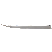 Rear, Driver Side Bumper Trim, Chrome